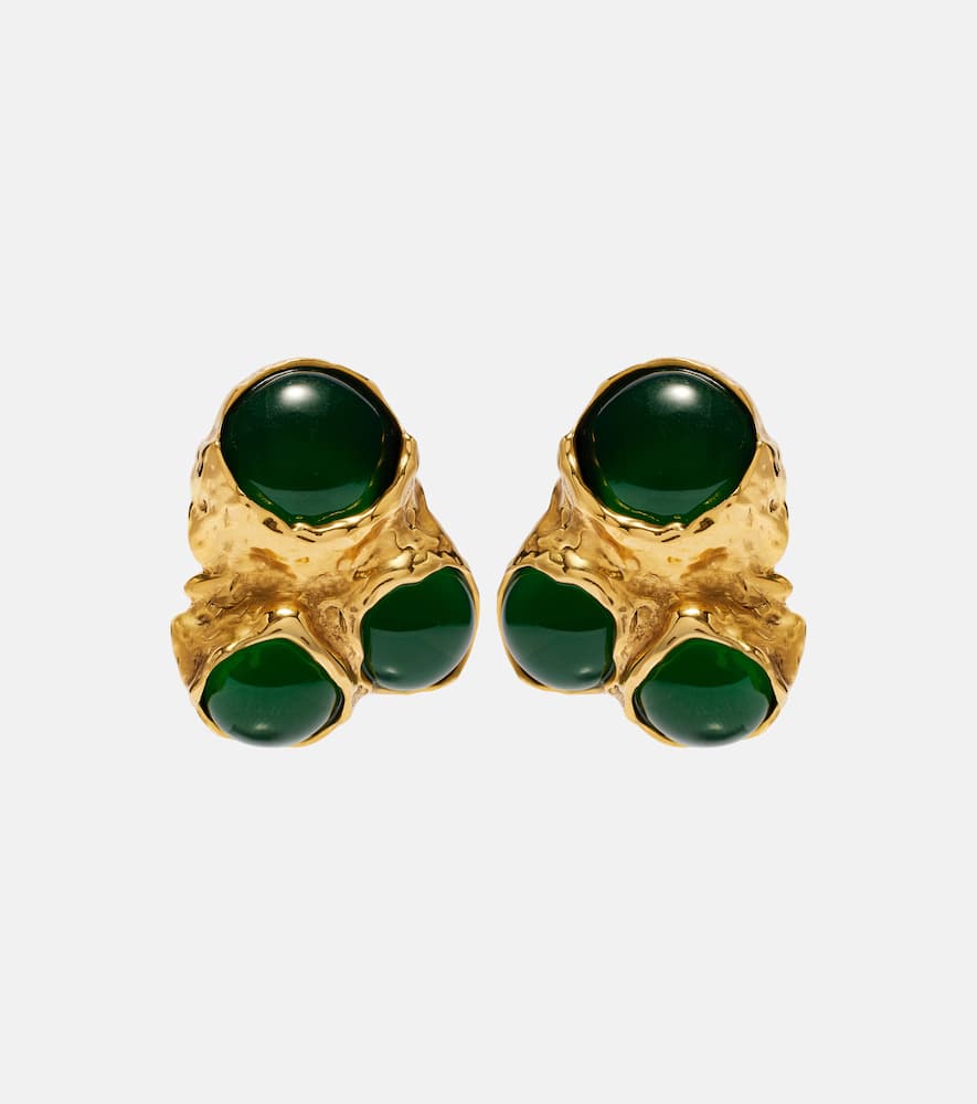 Bubble clip-on earrings