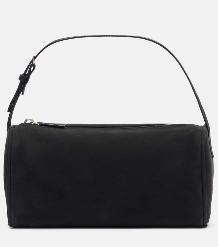 The Row '90s Leather Shoulder Bag In Black