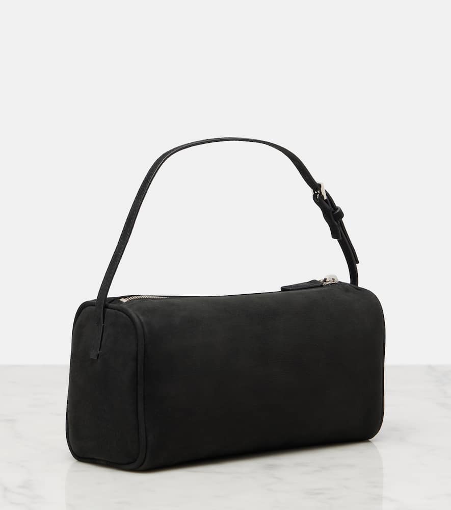 The Row '90s Leather Shoulder Bag In Black