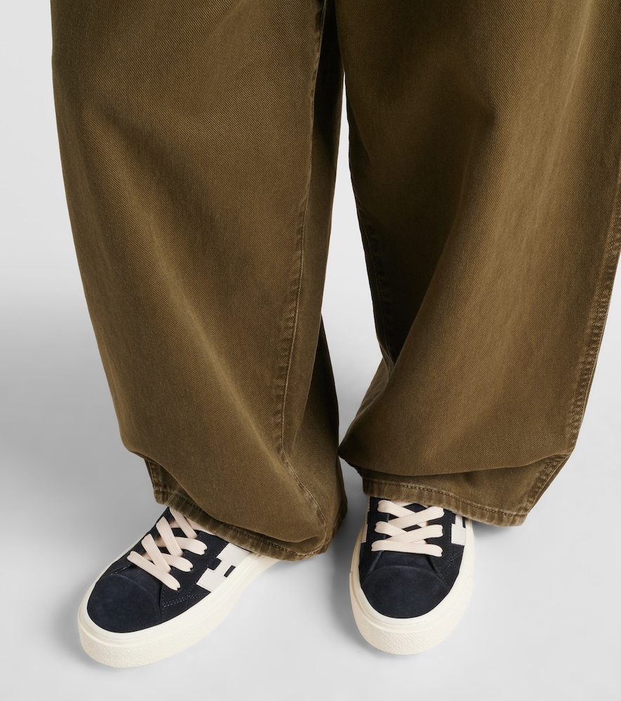 Hogan Crosswind leather sneakers