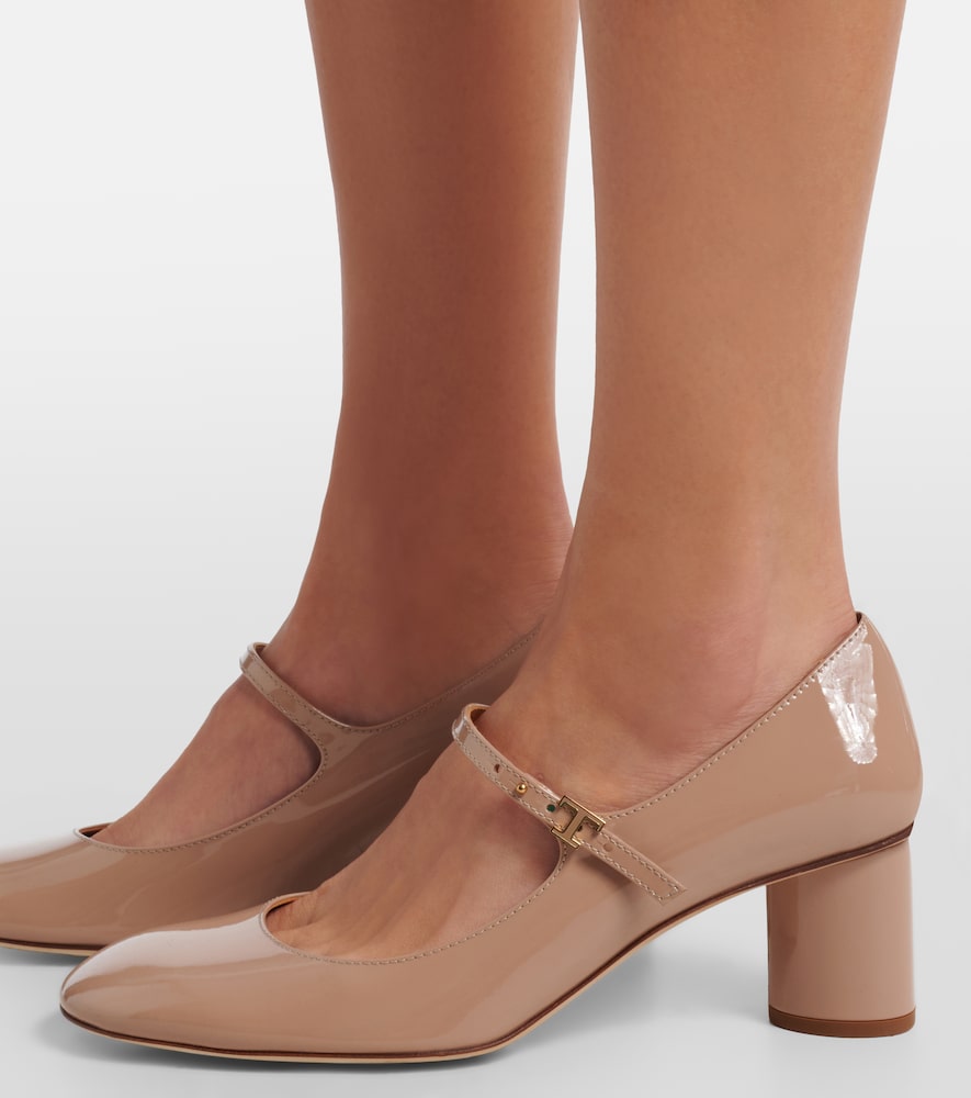 Tod's Patent leather Mary Jane pumps