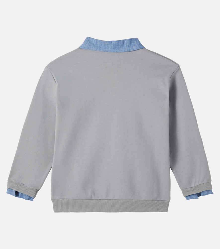  Donsje Donsje Priem Embroidered Cotton Sweatshirt 