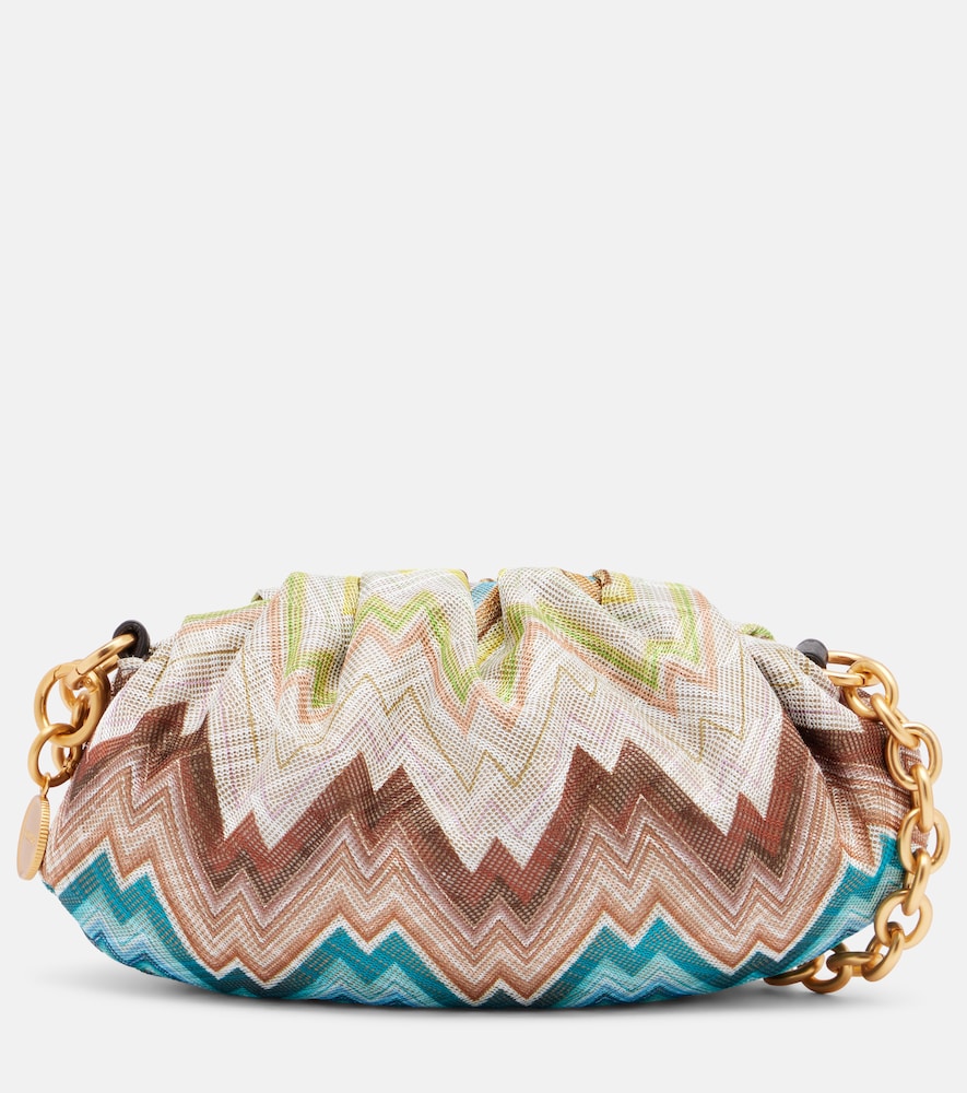 Missoni Zigzag Small leather-trimmed clutch | Thumbnail 7 Missoni Zigzag Small leather-trimmed clutch | Thumbnail 7
