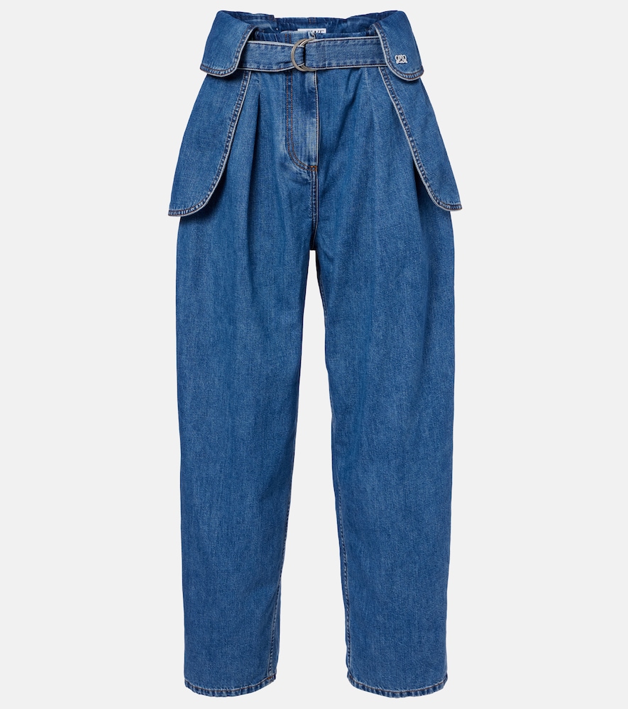 Loewe Belted wide-leg jeans
