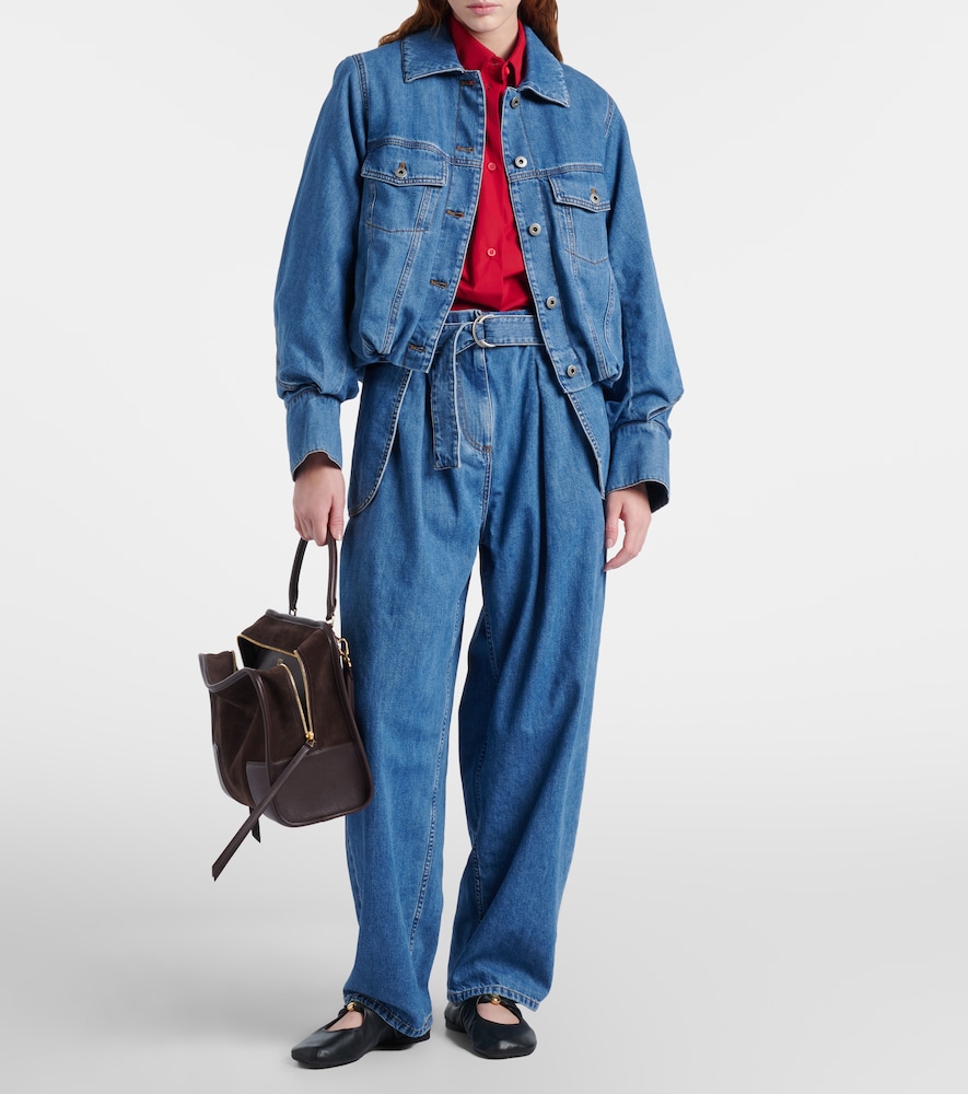 Loewe Belted wide-leg jeans