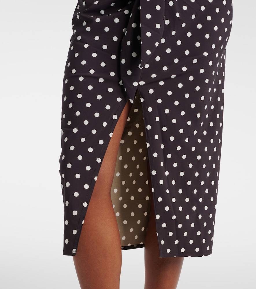  Karla Colletto Karla Colletto Polka-dot Beach Cover-up 