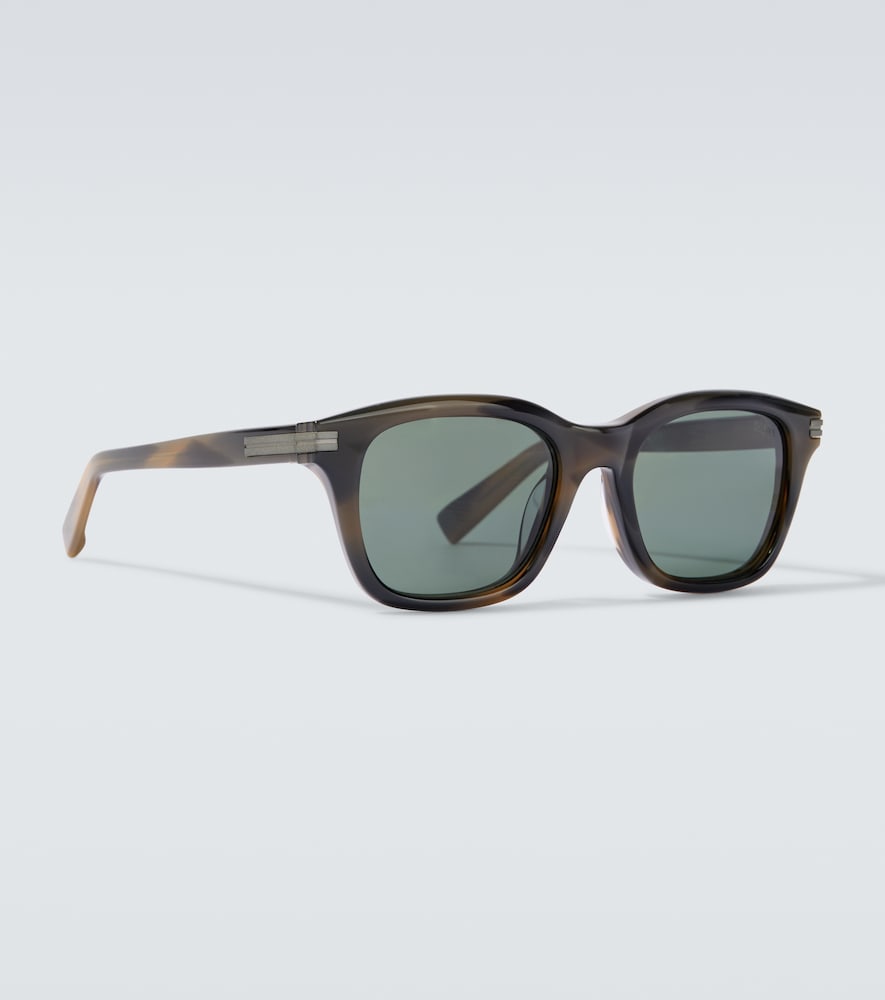  Zegna Zegna Eckige Sonnenbrille 