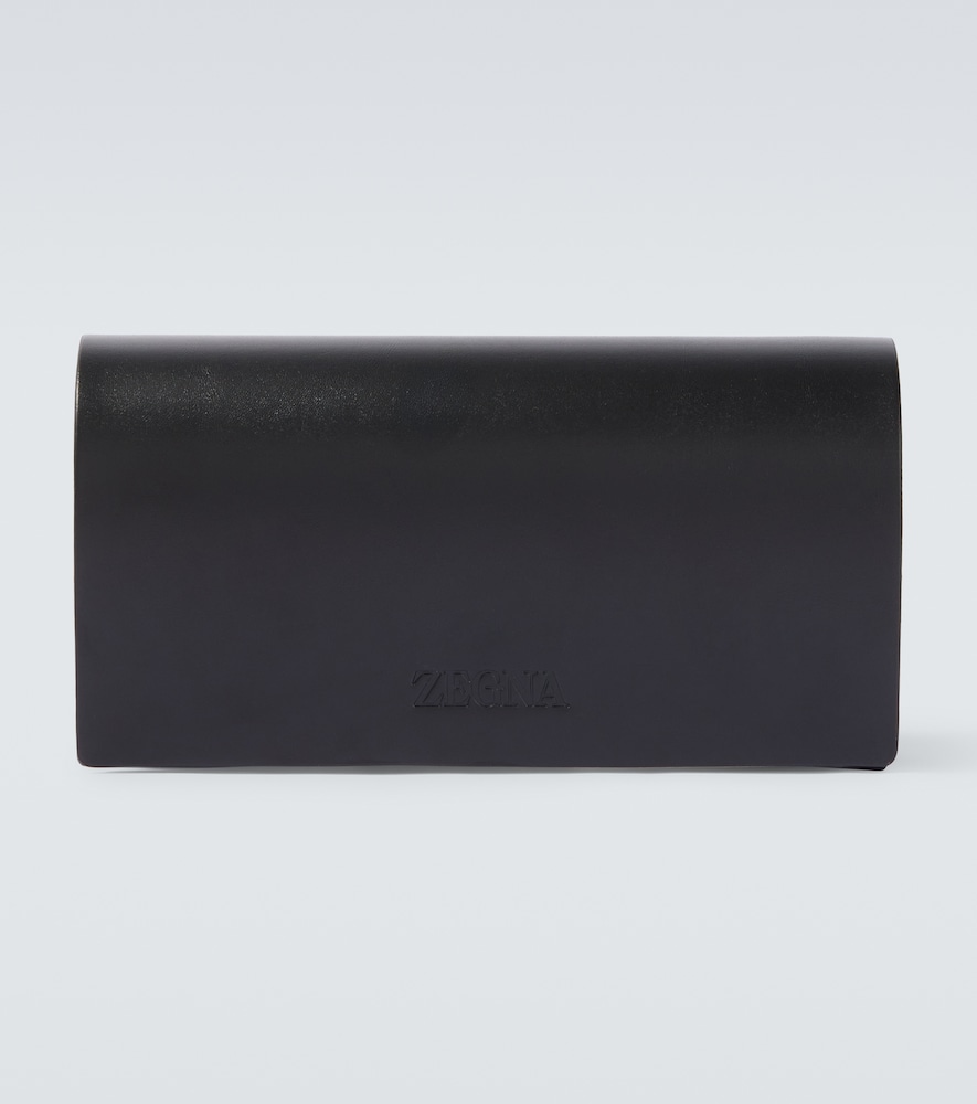  Zegna Zegna Eckige Sonnenbrille 