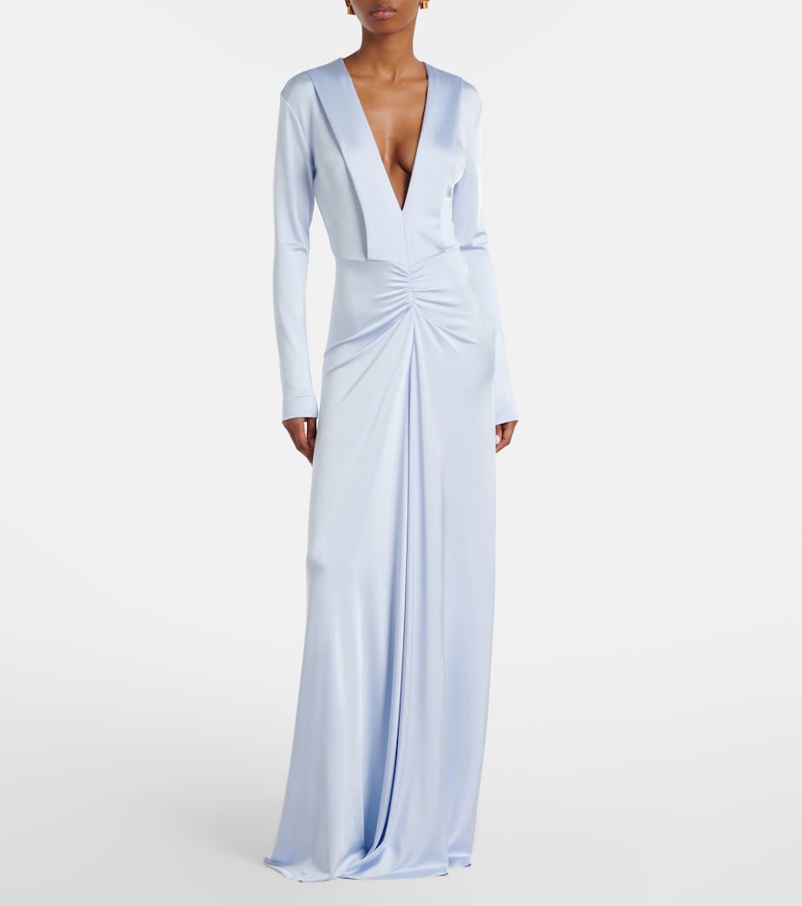  Victoria Beckham Victoria Beckham Robe Aus Jersey 