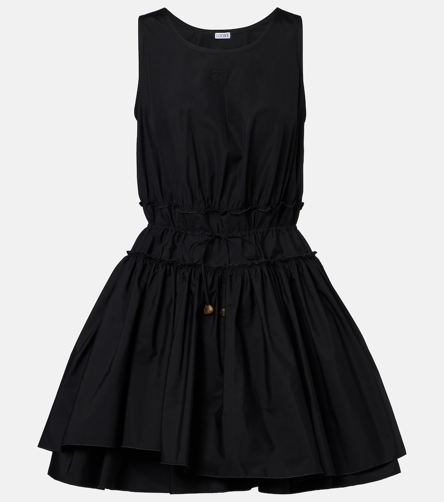 Loewe Paula's Ibiza cotton poplin minidress