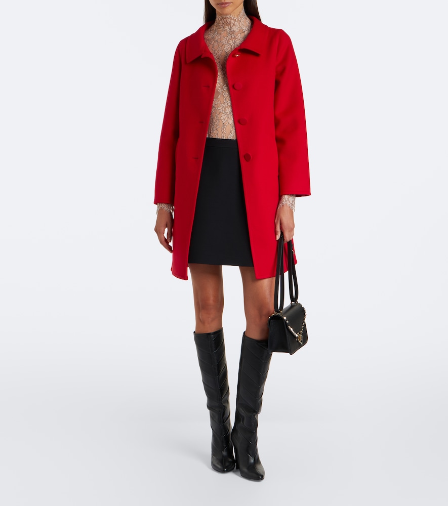 Garavani Wool And Cashmere Coat