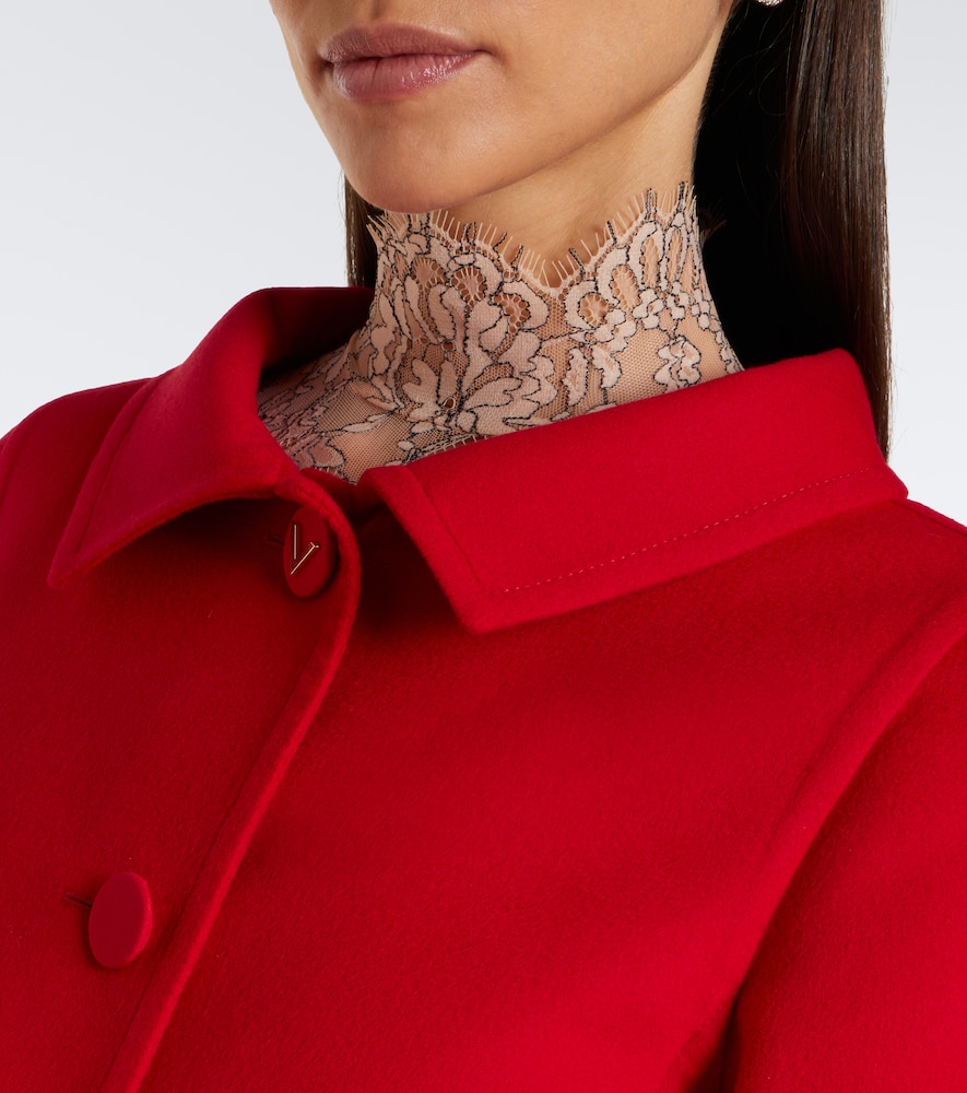 Garavani Wool And Cashmere Coat