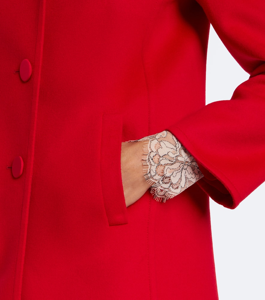 Garavani Wool And Cashmere Coat