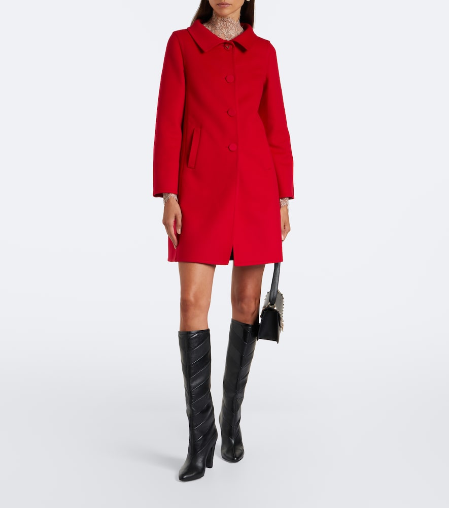 Garavani Wool And Cashmere Coat