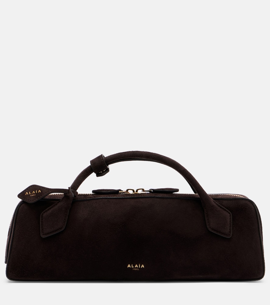 Alaia Women's Brown Le Teckel Small Suede Clutch - Mytheresa