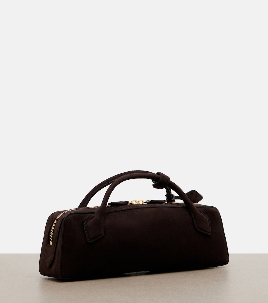  Alaia Alaã¯a Le Teckel Small Suede Clutch 