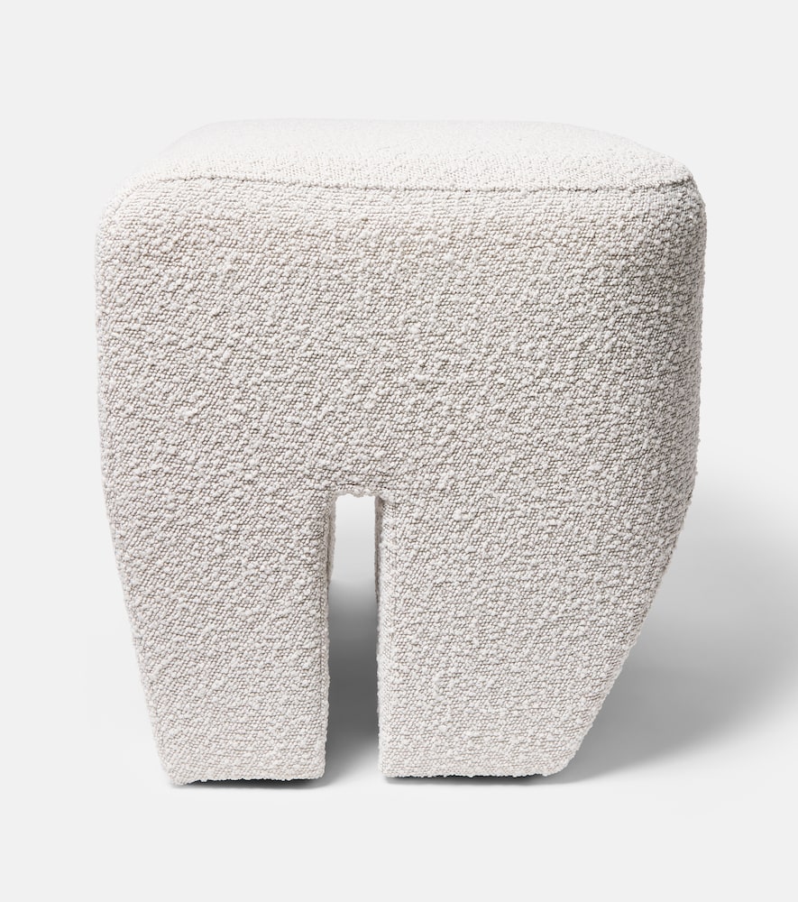 101 Copenhagen Unisex White Sculpt Boucle Stool - Mytheresa