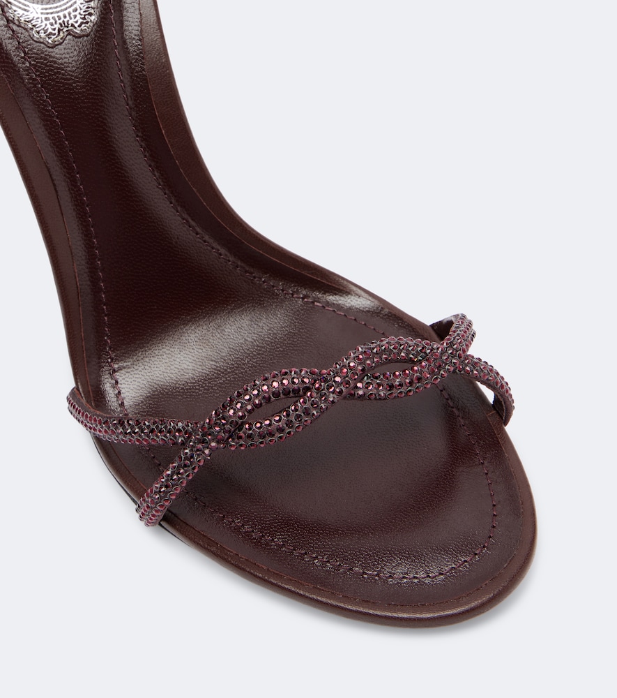 Margot Embellished Leather And Sandals