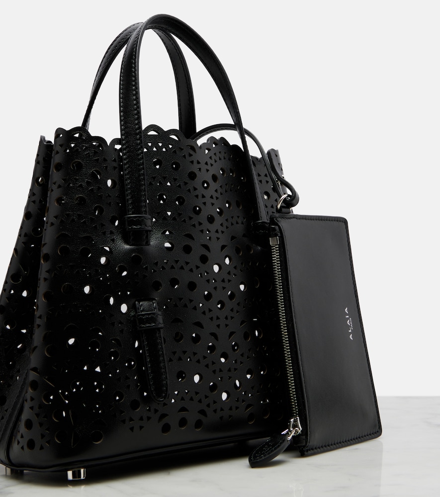 Alaïa Mina 20 Vienne Leather Top-Handle Bag