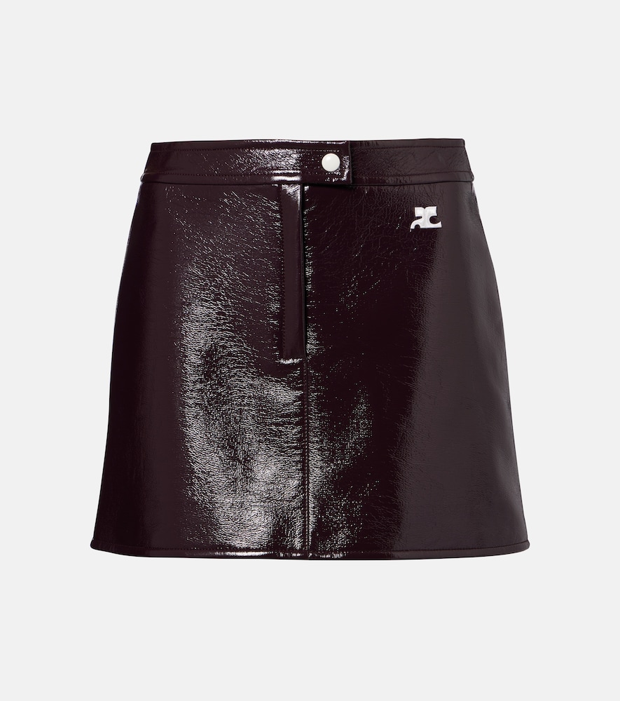 Courrèges Minigonna in misto cotone