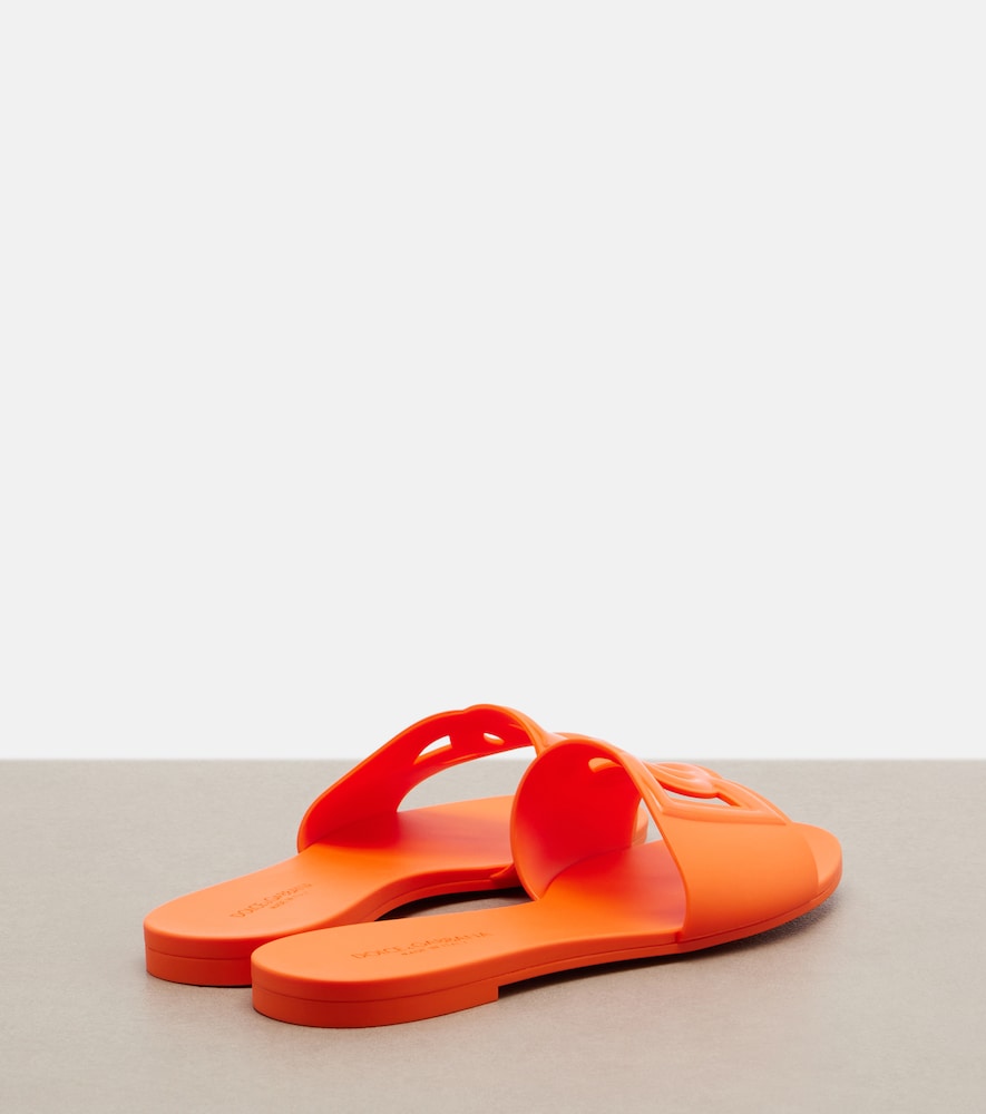  Dolce&gabbana Dolce&gabbana Dg Rubber Slides 