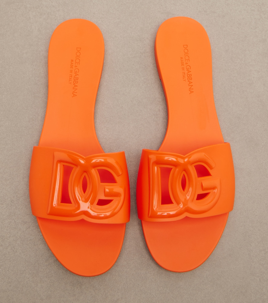  Dolce&gabbana Dolce&gabbana Dg Rubber Slides 