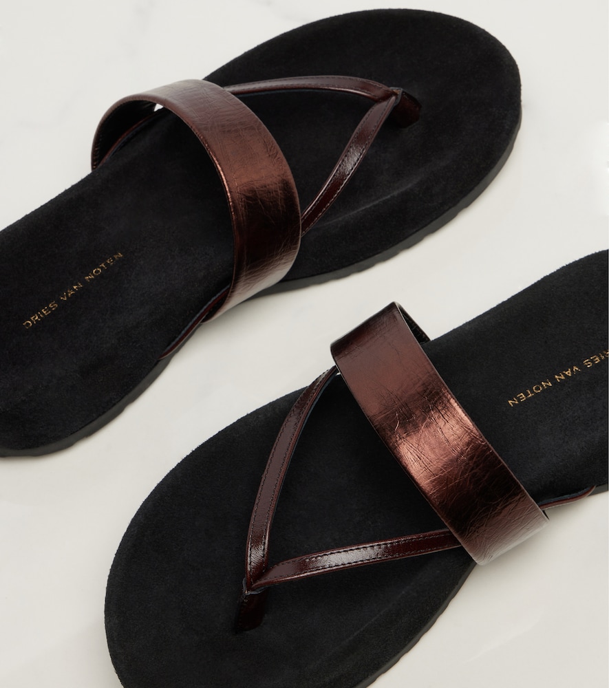 Leather Thong Sandals
