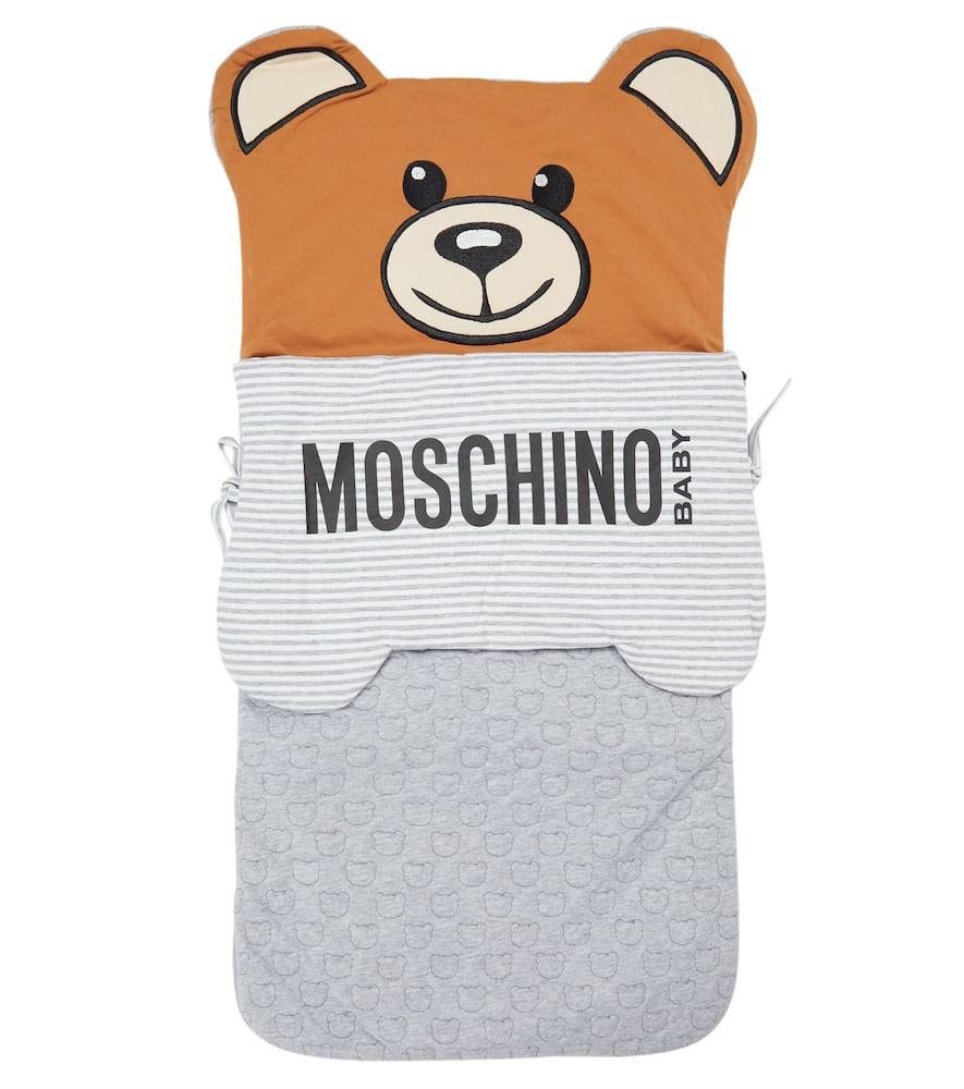 Moschino Kids Baby Teddy Bear sleeping bag