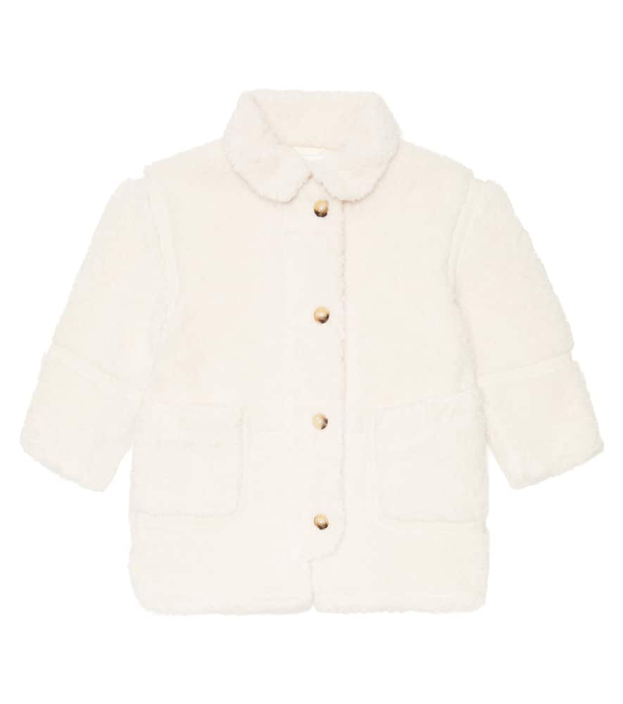 Chloé Kids Faux fur coat
