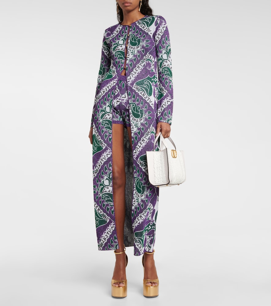  Valentino Valentino High-rise Printed Shorts 