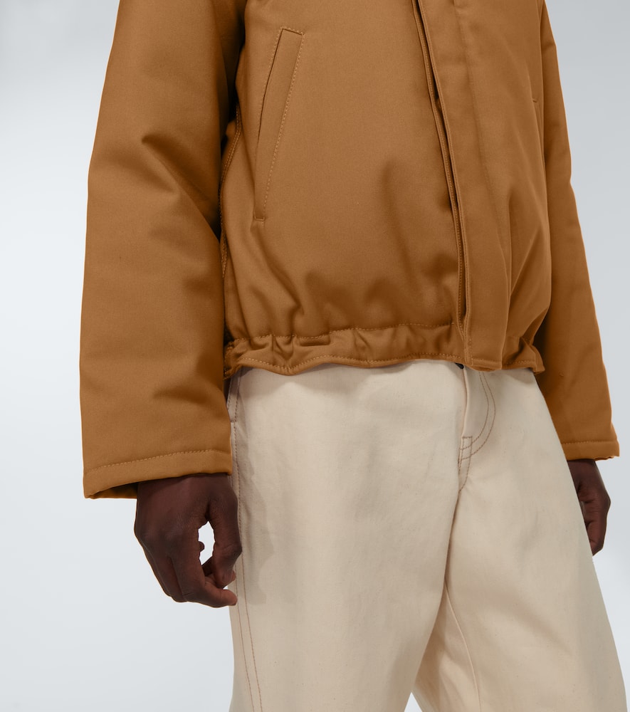 Marni Jacke Aus Einem Baumwollgemisch In Earth Of Siena