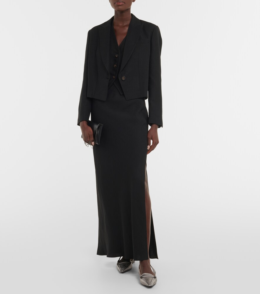  Brunello Cucinelli Brunello Cucinelli Cropped-blazer 