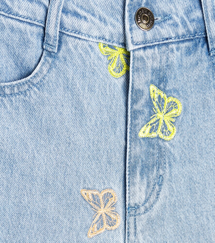  The New Society The New Society Bestickte Jeansshorts Burbank 
