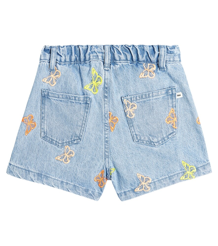  The New Society The New Society Bestickte Jeansshorts Burbank 