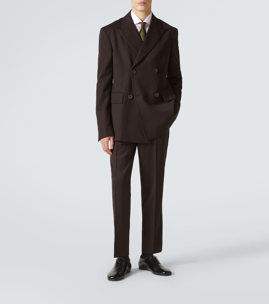  Prada Prada Virgin Wool Gabardine Blazer 
