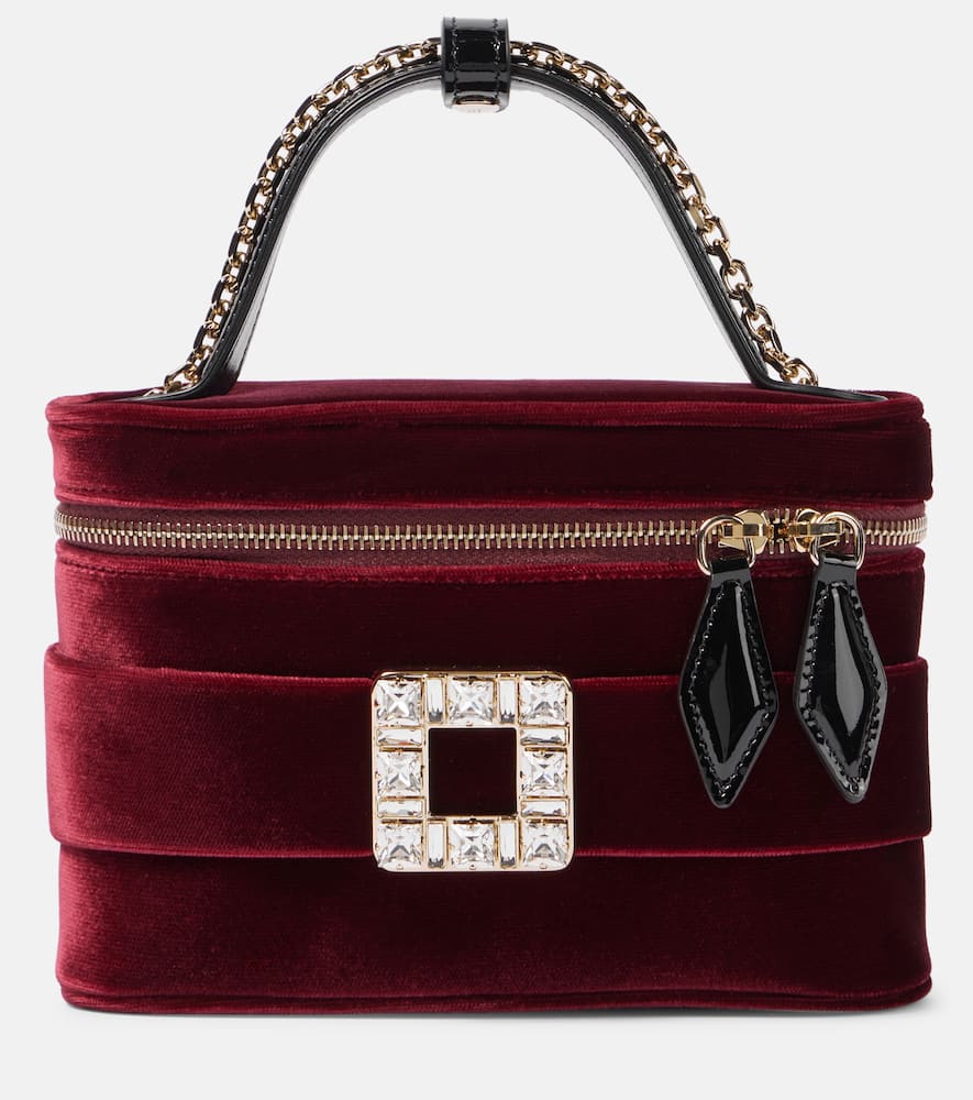 Velvet vanity bag