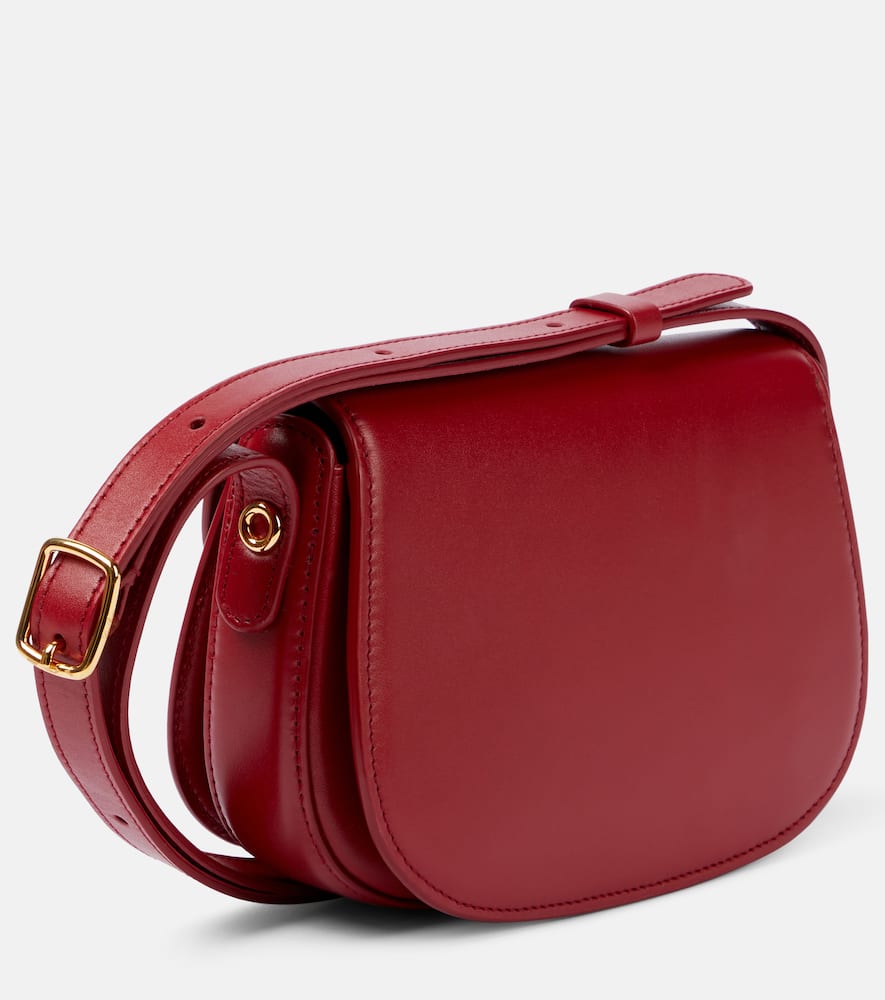 Loro Piana Schultertasche Ghiera Mini Aus Leder In Rot