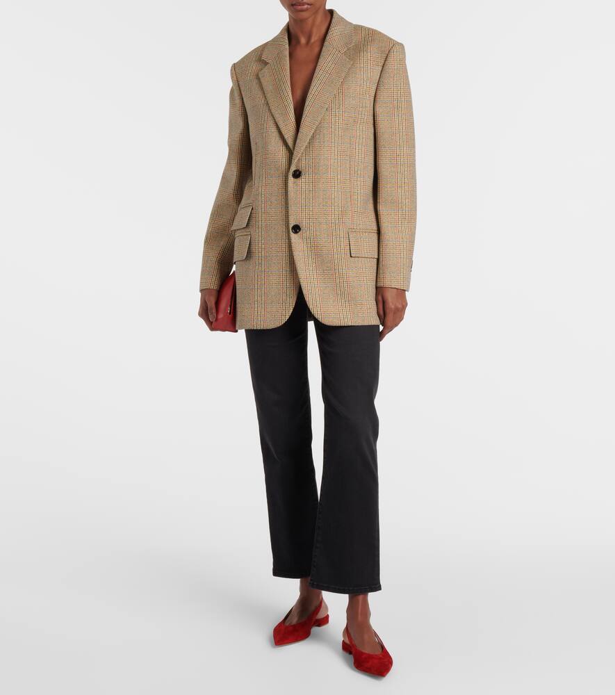 Gianvito Rossi Tokio Glossy Sling Back Kitten Heel Pumps In Red