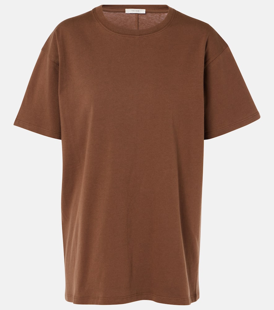 The Row Ash cotton and silk T-shirt