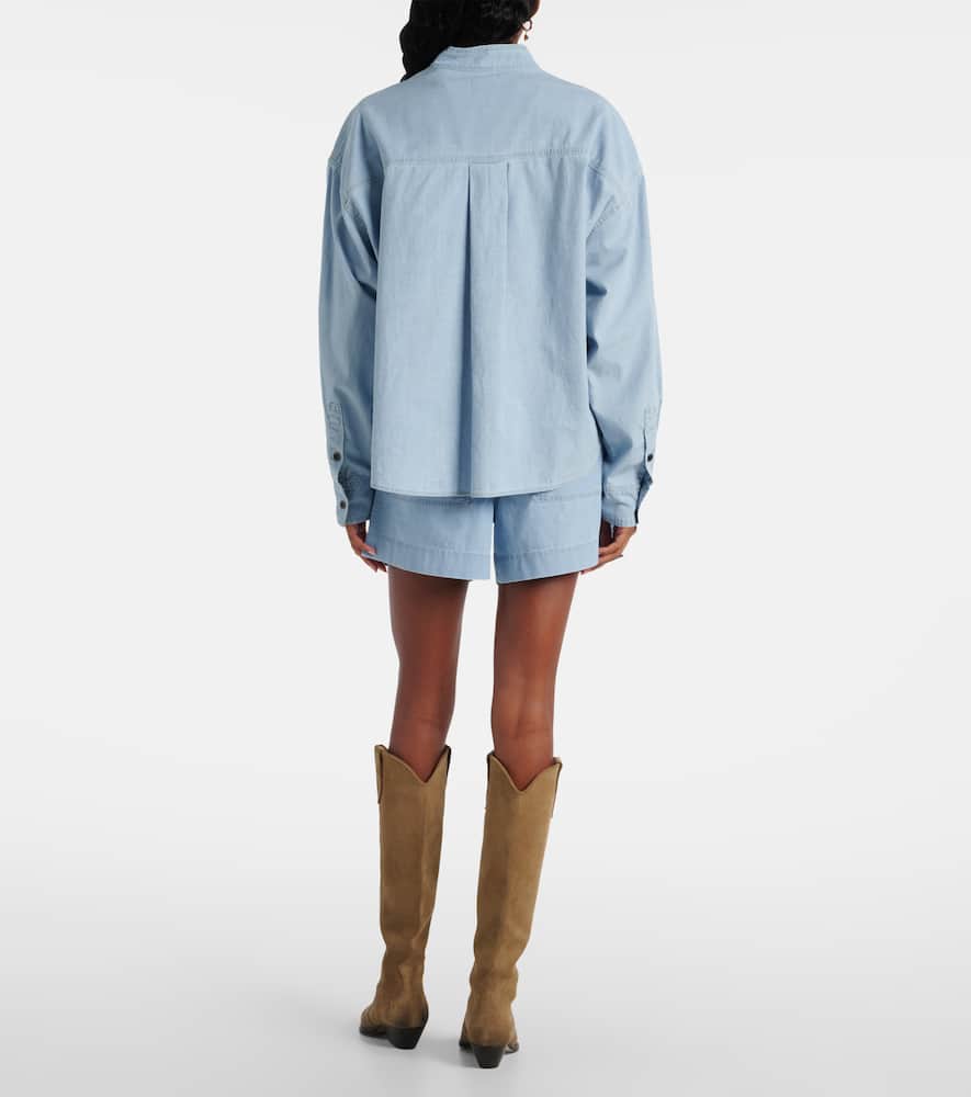 Isabel Marant Étoile Marant Etoile 'vero' Blouse In Blue