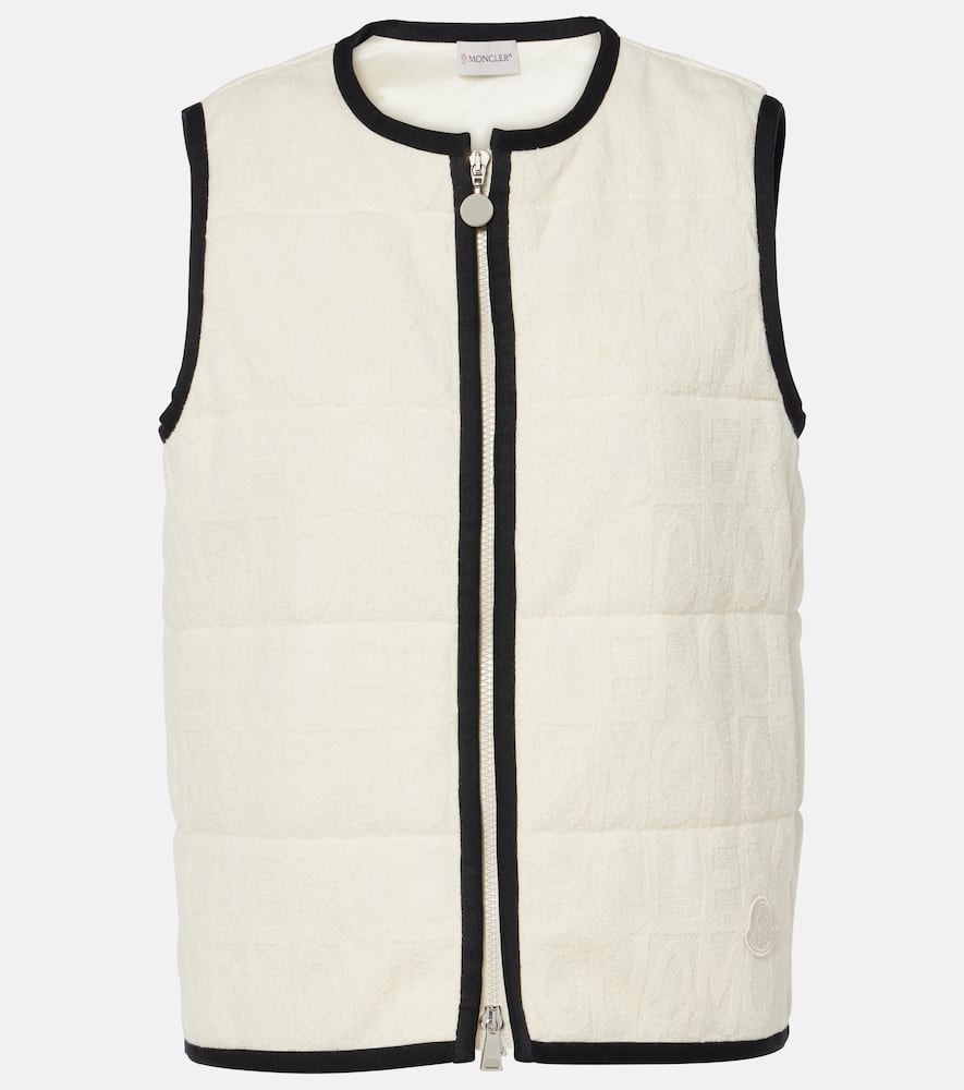 Moncler Smanicato Gilet In White
