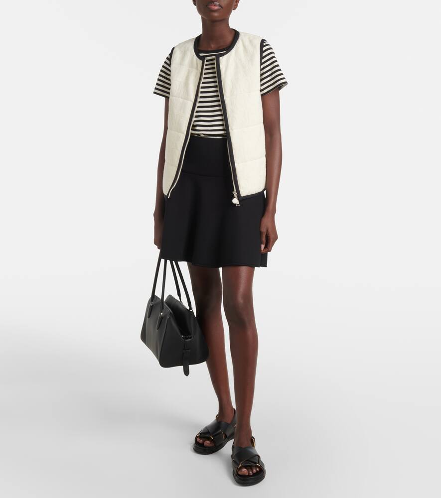 Moncler Smanicato Gilet In White