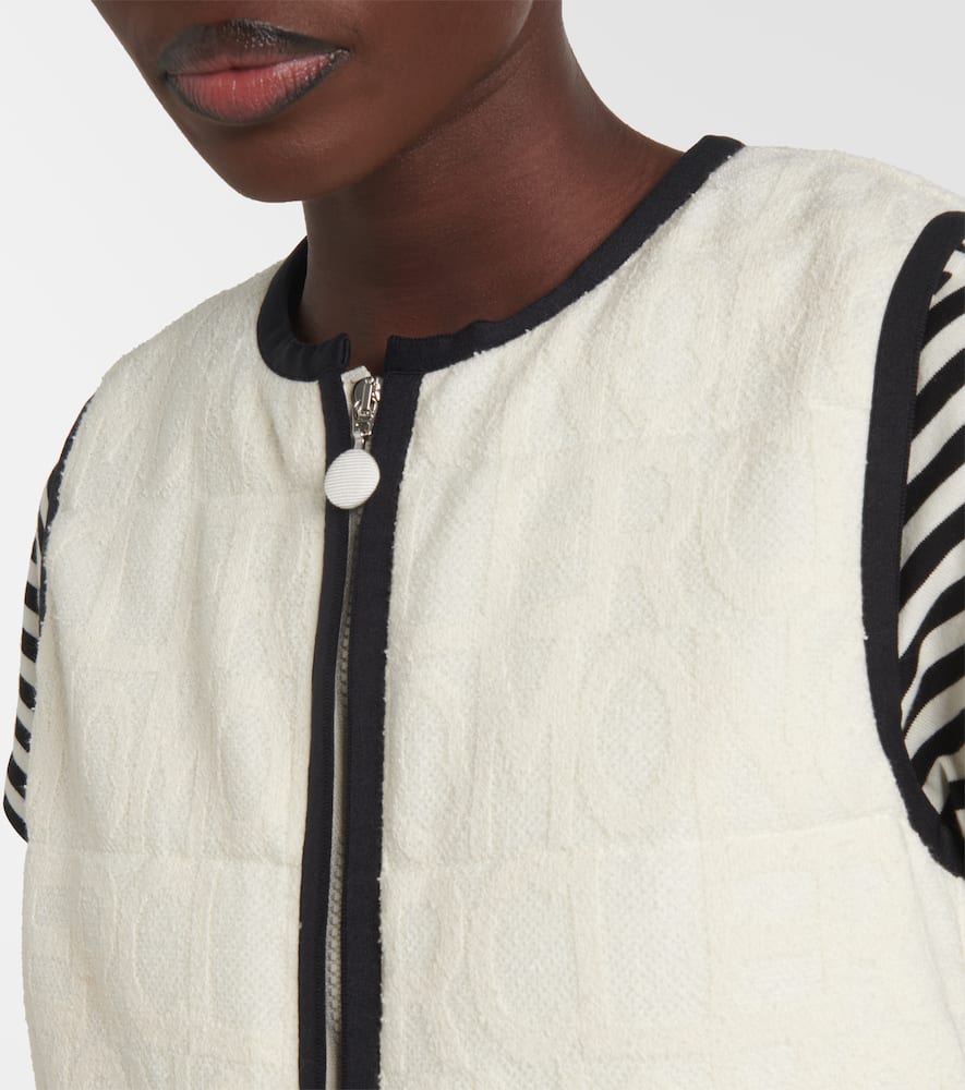 Moncler Smanicato Gilet In White