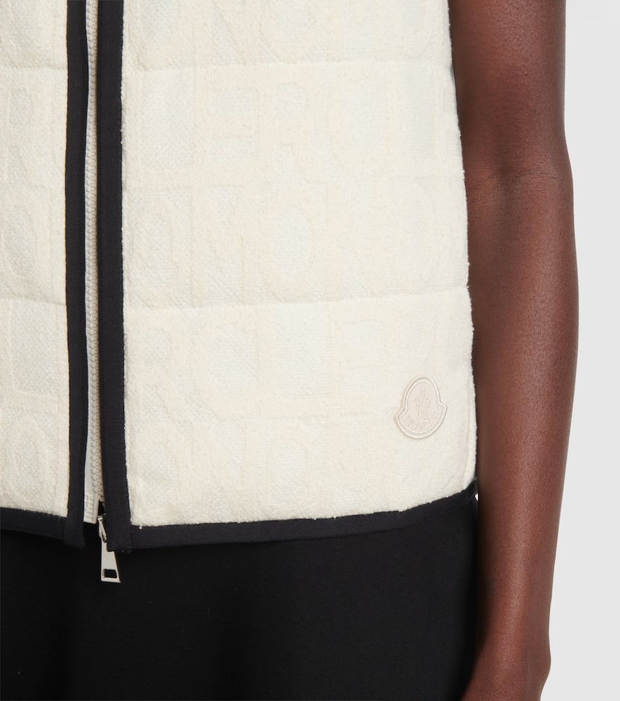 Moncler Smanicato Gilet In White