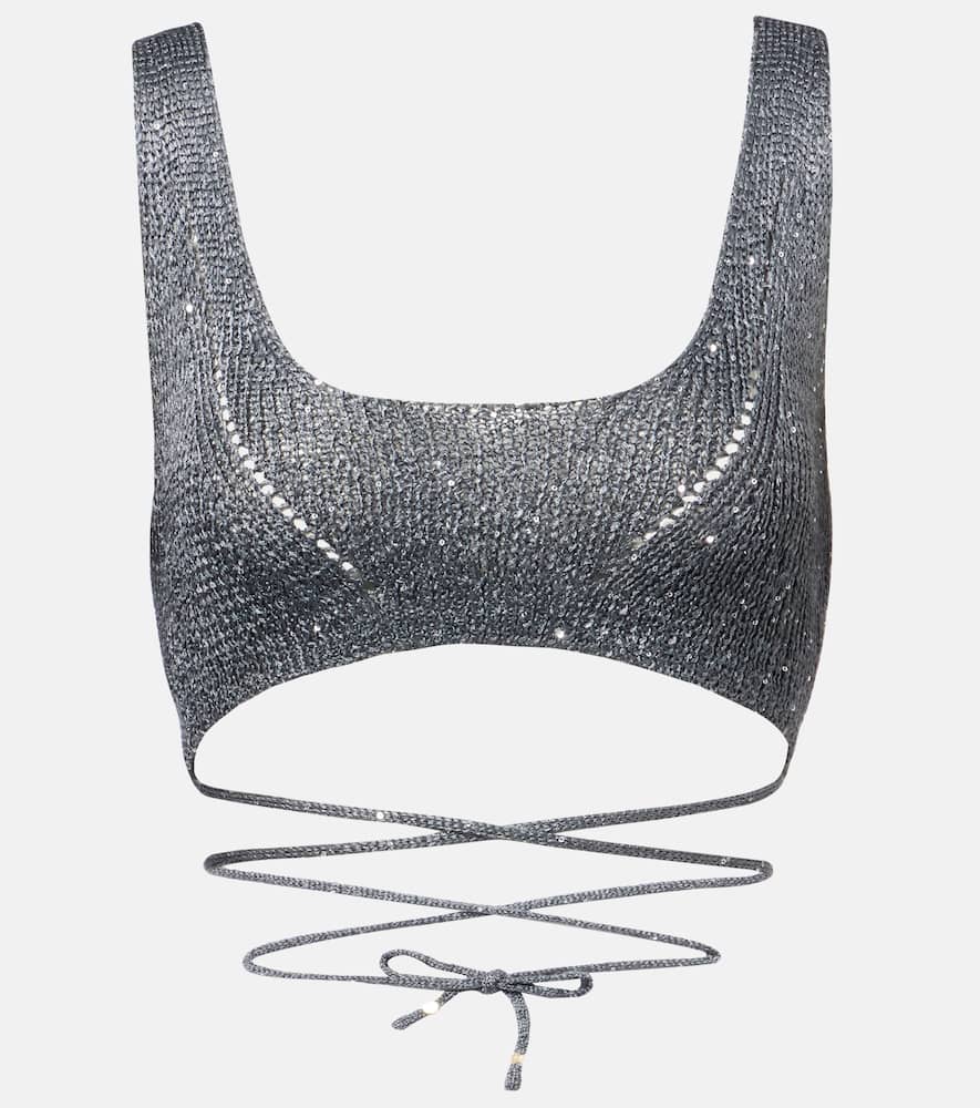 Alma sequined top