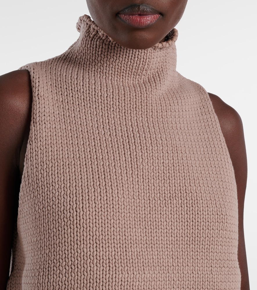  Alaia Alaïa Cropped-top Aus Einem Baumwollgemisch 