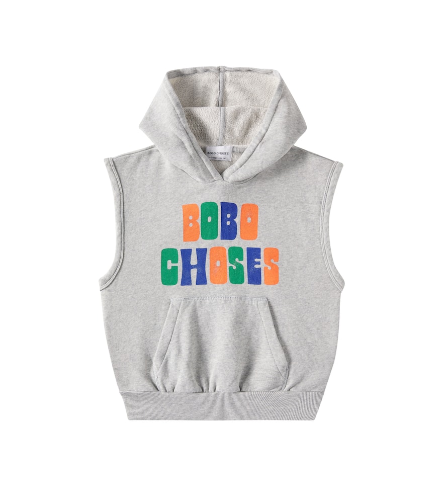 Bobo Choses Pullunder Aus Baumwoll-jersey In Grau