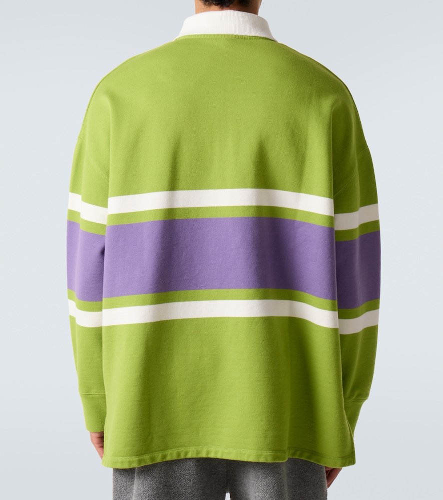  Loewe Loewe Striped Cotton Polo Sweater 