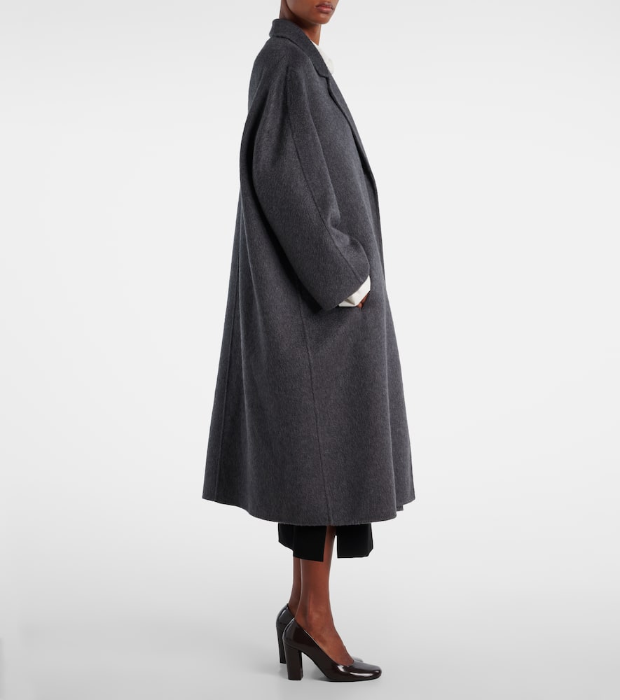 The Row Gustaf Cashmere Coat In Green