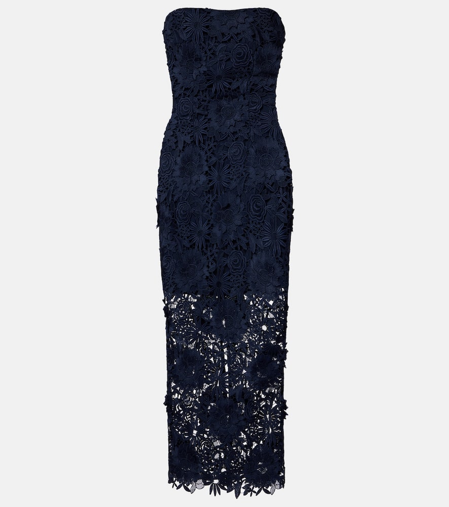 Lace midi dress